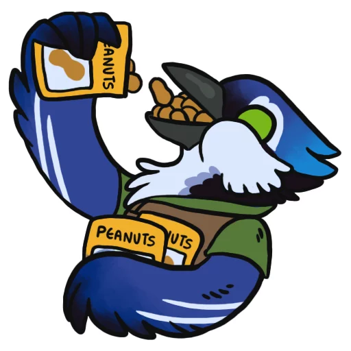 🥜 Стикер «Ikebirb» для Telegram