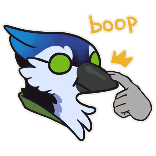 👆 Стикер «Ikebirb» для Telegram