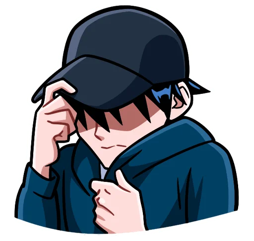 🙈 Стикер «Икки без надписей» для Telegram