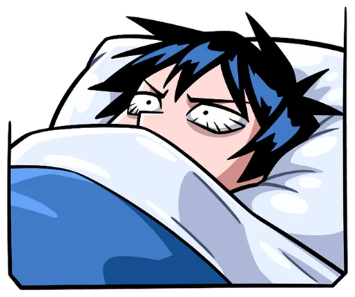 😠 Стикер «Икки без надписей» для Telegram