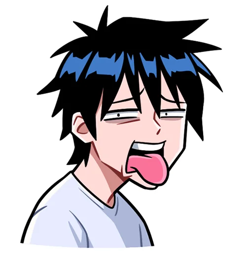 😛 Стикер «Икки без надписей» для Telegram