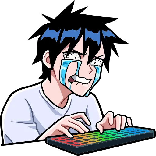 😭 Эмодзи «Икки» для Telegram