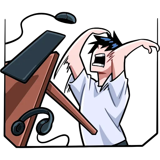 😡 Эмодзи «Икки» для Telegram