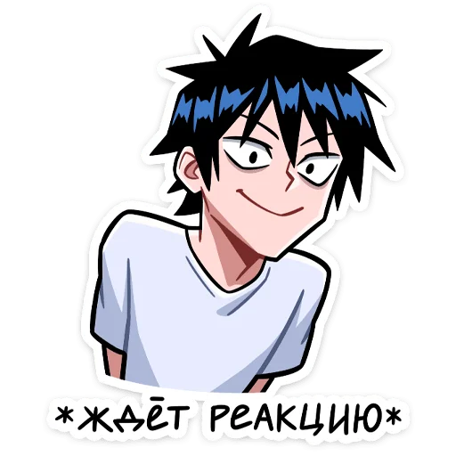😮 Стикер «Икки и Мори» для Telegram