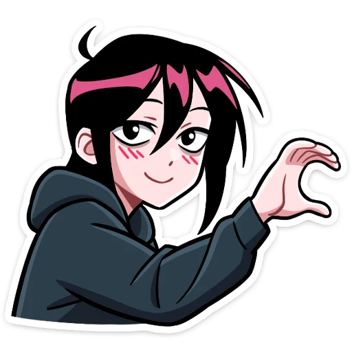 🫶 Стикер «Икки и Мори» для Telegram