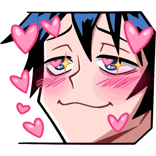🥰 Эмодзи «Икки и Мори» для Telegram