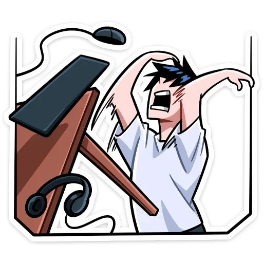 😡 Стикер «Икки» для Telegram