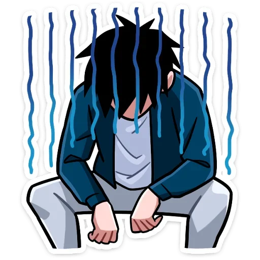 ☹ Стикер «Икки» для Telegram