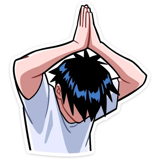 🙏 Стикер «Икки» для Telegram