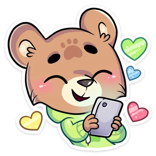 💙 Стикер «Бурый Илай» для Telegram