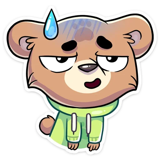 🤪 Стикер «Бурый Илай» для Telegram