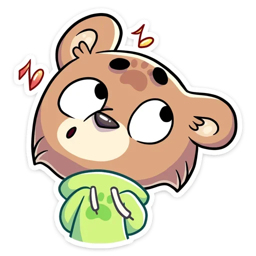 🎶 Стикер «Бурый Илай» для Telegram