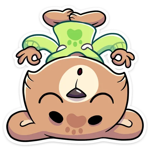 🧘‍♂️ Стикер «Бурый Илай» для Telegram