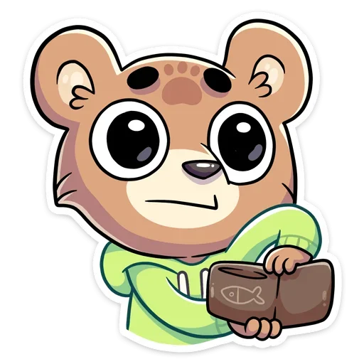 💸 Стикер «Бурый Илай» для Telegram