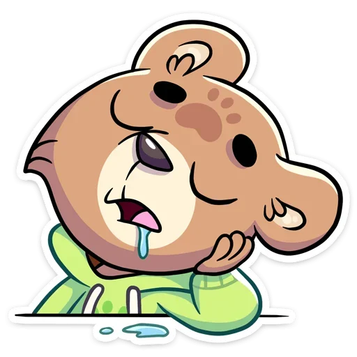 🤤 Стикер «Бурый Илай» для Telegram
