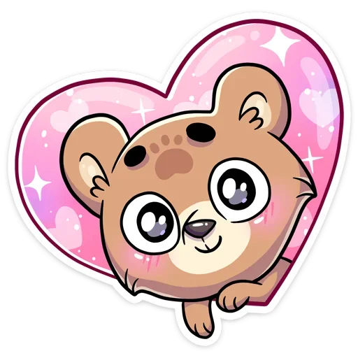 ❤️ Стикер «Бурый Илай» для Telegram