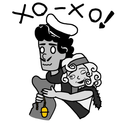 😘 Стикер «Остап и друзья» для Telegram