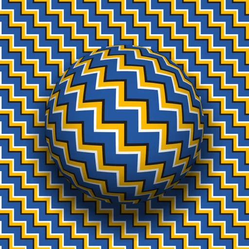 🔍 Стикер «Optical illusions» для Telegram