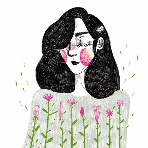 😞 Стикер «Illustrations» для Telegram