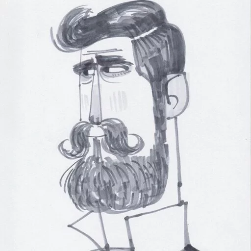 😐 Стикер «Illustrations» для Telegram