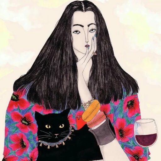 😶 Стикер «Illustrations» для Telegram