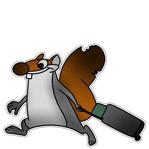 Стикерпак Squirrels для Telegram
