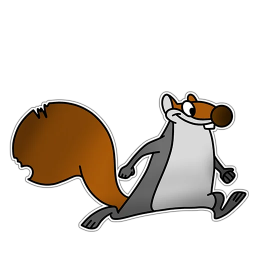 😎 Стикер «Squirrels» для Telegram