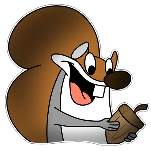 😃 Стикер «Squirrels» для Telegram
