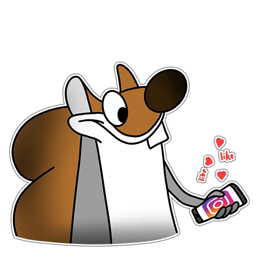 📱 Стикер «Squirrels» для Telegram