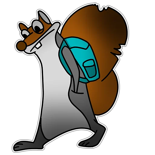 😞 Стикер «Squirrels» для Telegram