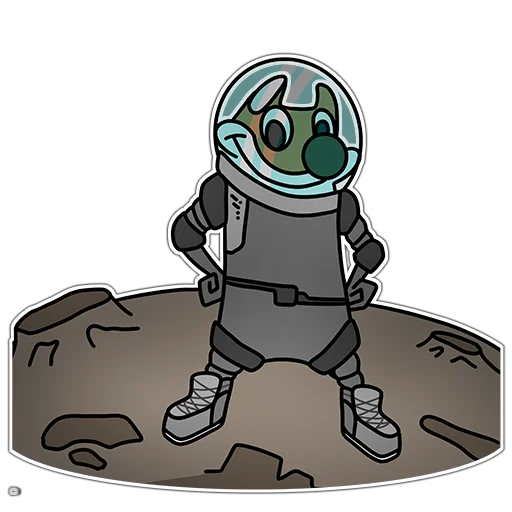 👩‍🚀 Стикер «Squirrels» для Telegram