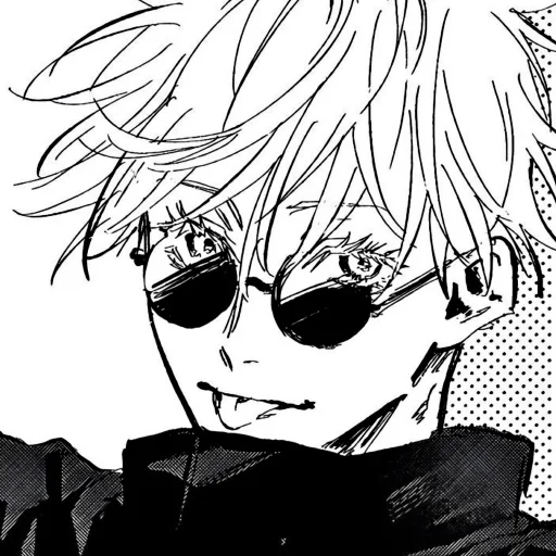 😝 Стикер «Gojo Satoru Jujutsu Kaisen» для Telegram