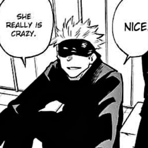 ☺️ Стикер «Gojo Satoru Jujutsu Kaisen» для Telegram
