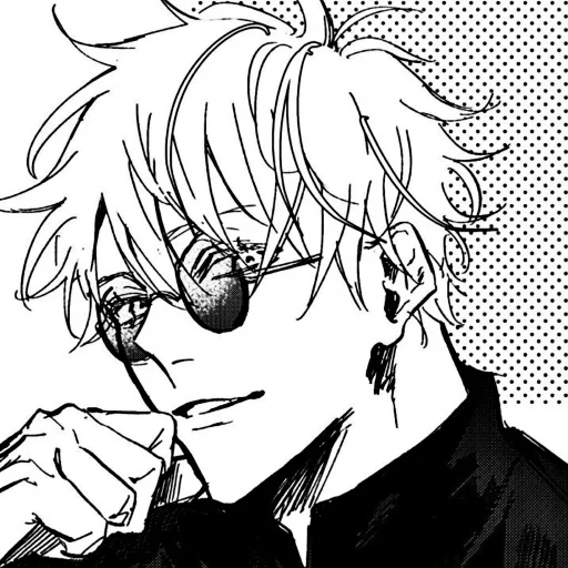 😏 Стикер «Gojo Satoru Jujutsu Kaisen» для Telegram