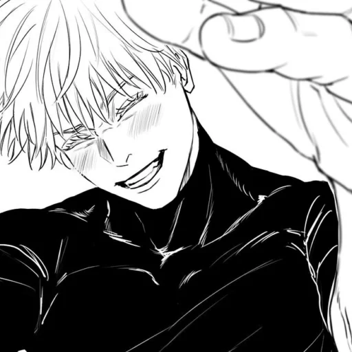 🤭 Стикер «Gojo Satoru Jujutsu Kaisen» для Telegram