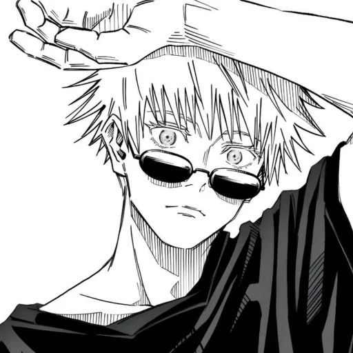 😳 Стикер «Gojo Satoru Jujutsu Kaisen» для Telegram