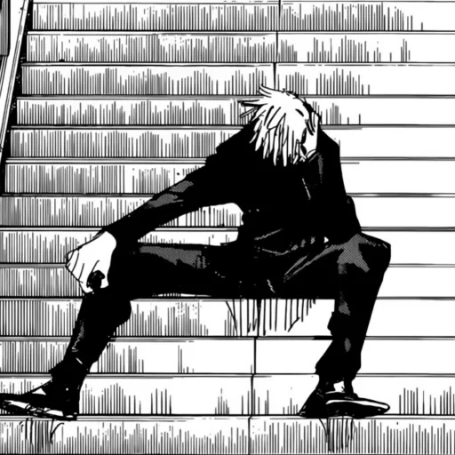 😩 Стикер «Gojo Satoru Jujutsu Kaisen» для Telegram