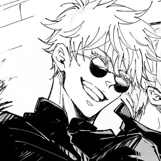 😁 Стикер «Gojo Satoru Jujutsu Kaisen» для Telegram