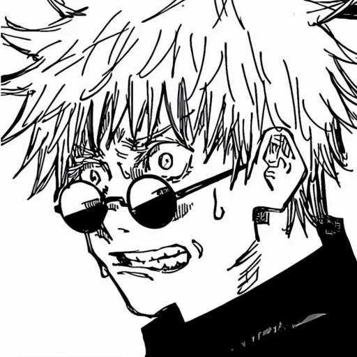 😩 Стикер «Gojo Satoru Jujutsu Kaisen» для Telegram