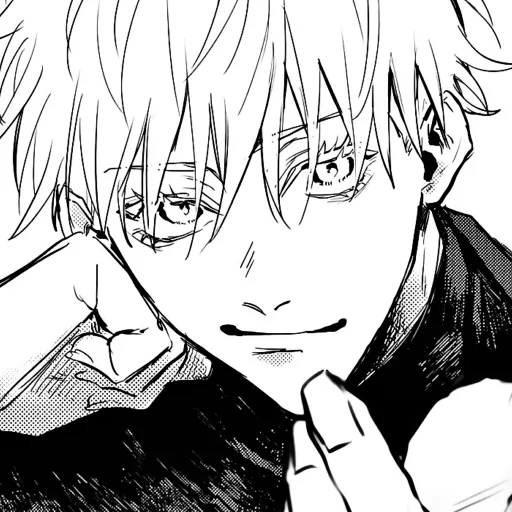 😊 Стикер «Gojo Satoru Jujutsu Kaisen» для Telegram