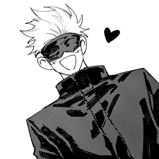 ❤️ Стикер «Gojo Satoru Jujutsu Kaisen» для Telegram