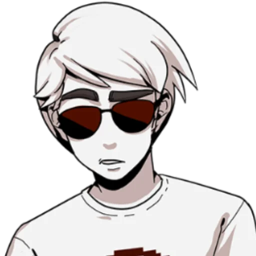 🤔 Стикер «Dave Strider from Homestuck» для Telegram