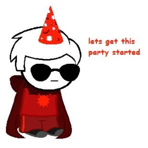🎉 Стикер «Dave Strider from Homestuck» для Telegram