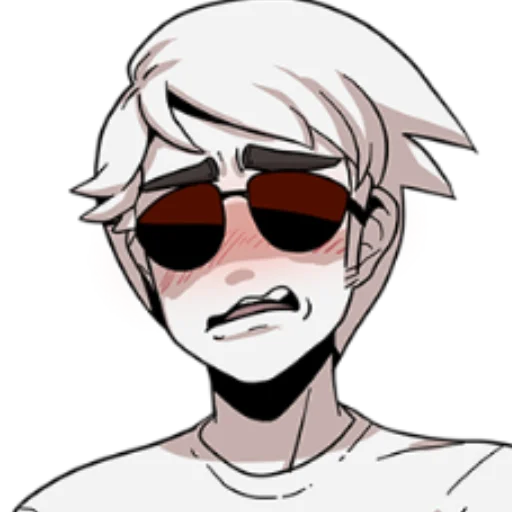 💥 Стикер «Dave Strider from Homestuck» для Telegram