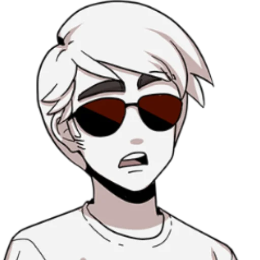 😧 Стикер «Dave Strider from Homestuck» для Telegram