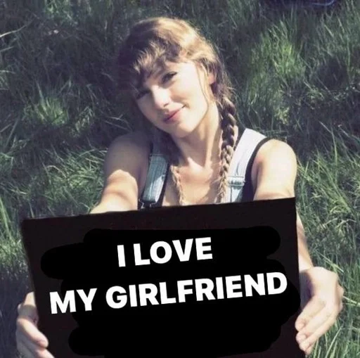 ❤️ Стикер «i love my wife» для Telegram