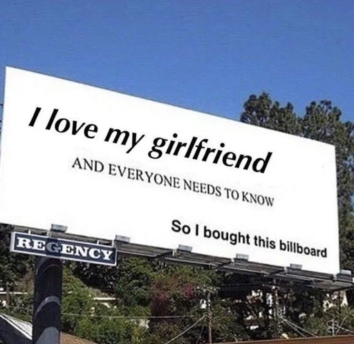 ❤️ Стикер «i love my wife» для Telegram