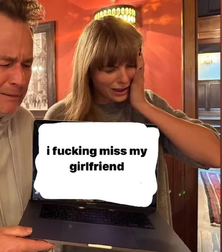 😭 Стикер «i love my wife» для Telegram