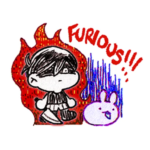 🤬 Стикер «i love omori sm» для Telegram