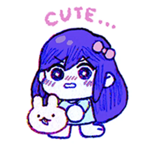 😳 Стикер «i love omori sm» для Telegram